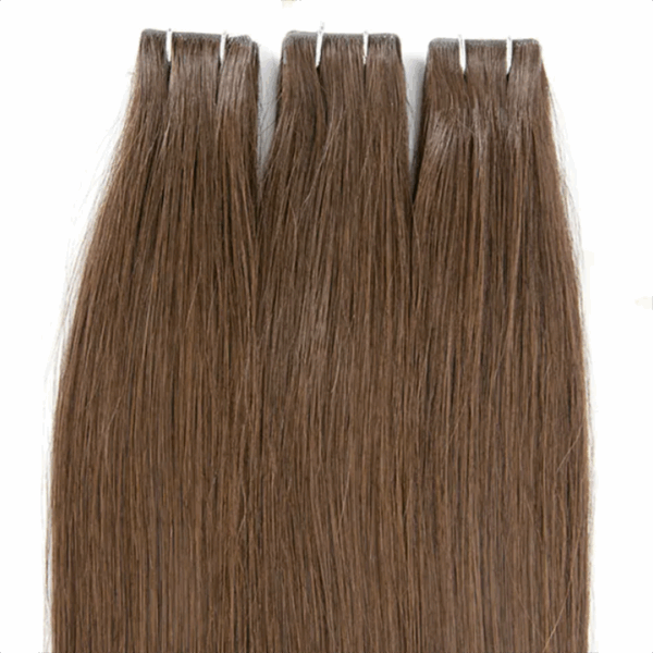 Injected Tape Hair Russian Remy Tape Hair Extensions Customized Invisible Tape Hair