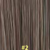 New Trend Hand Tied Genius Weft Russian Hair Extensions, Thinner Can Be Cut Genius Wefts - #2